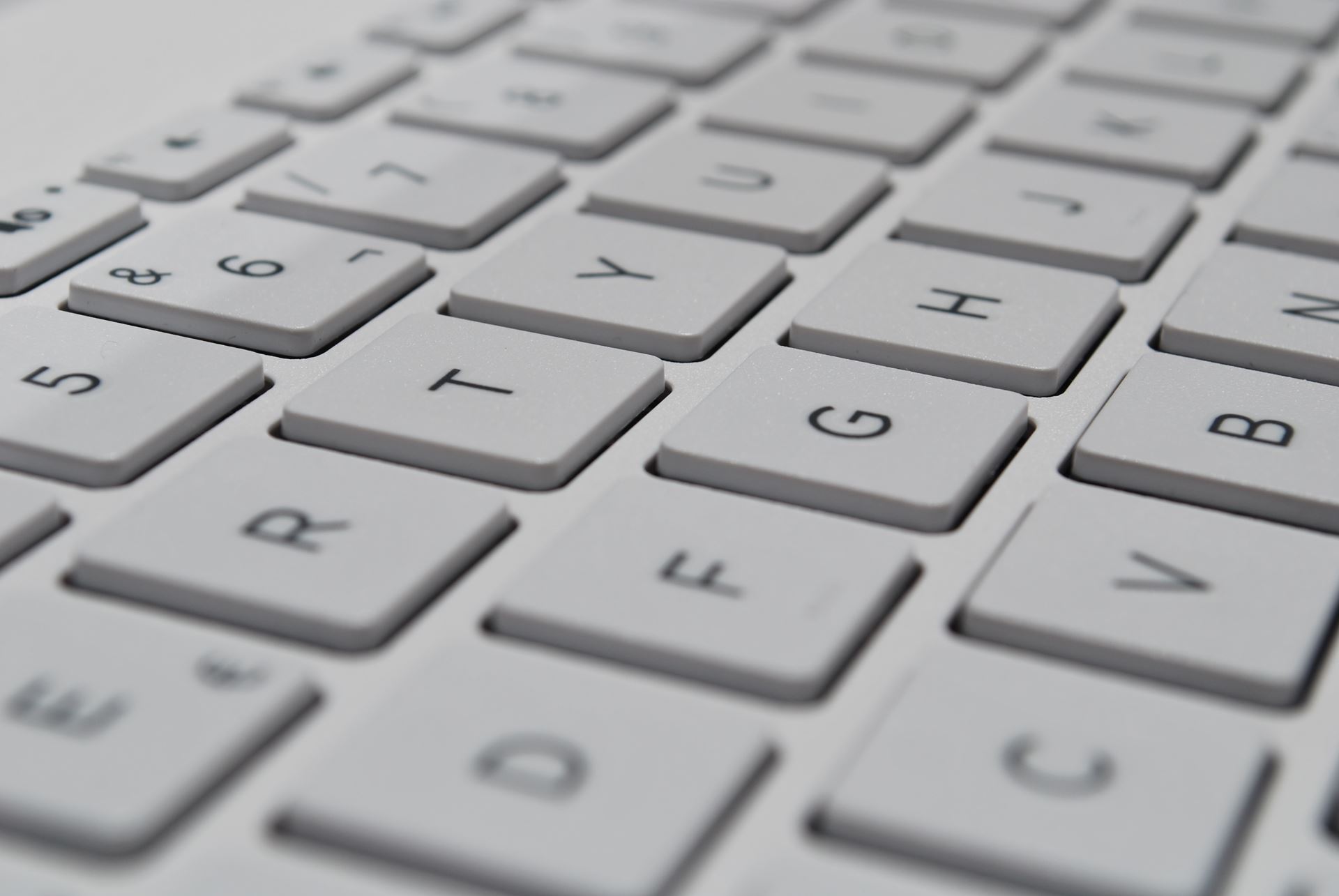 a close up of a computer keyboard